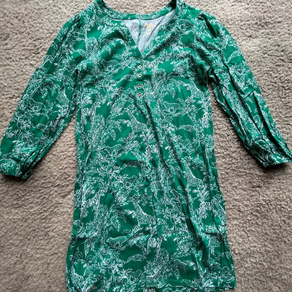 Lilly Pulitzer 3/4 sleeve dress